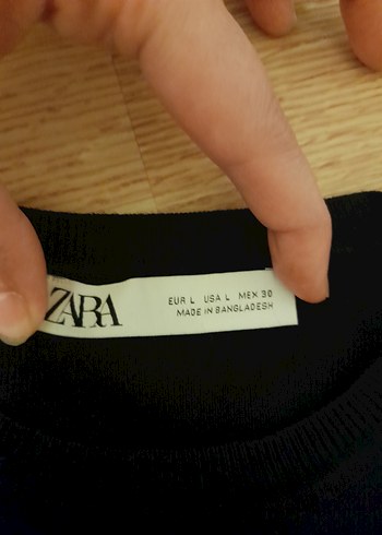 Siyah Kolsuz Kadın Crop Top - Görsel 2