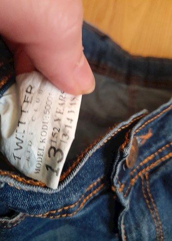 Lacivert Normal Boy Kot Pantolon - Görsel 2