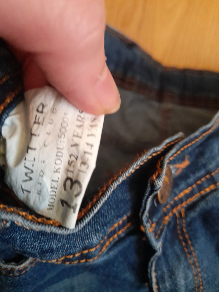 Lacivert Normal Boy Kot Pantolon - Görsel 2