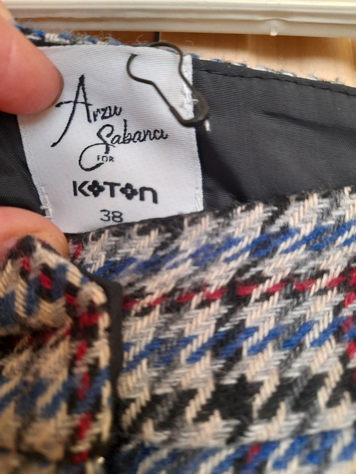 Gri Kadın Pilili Pantolon - Görsel 3