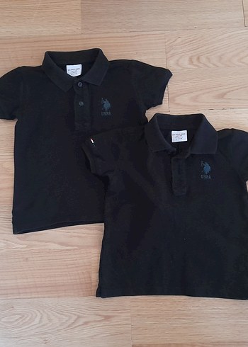 Erkek Çocuk Siyah Polo Yaka Tişört - Görsel 2