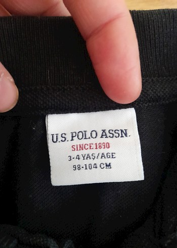 Erkek Çocuk Siyah Polo Yaka Tişört - Görsel 3