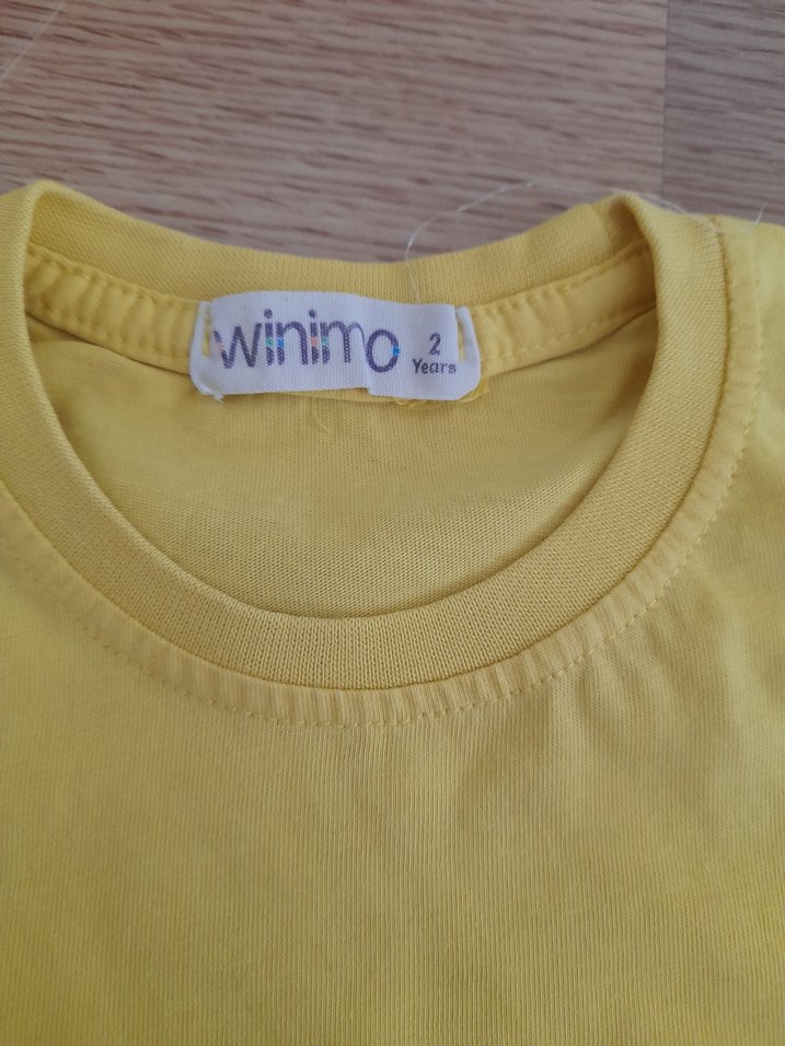 Sarı Kısa Kollu Bebek Erkek Takımı - Görsel 3