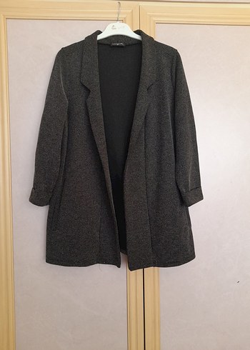 xl Beden Gri Midi Kadın Ceket