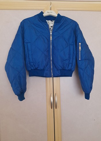 Mavi Kadın Mini Streetwear Mont - Görsel 2