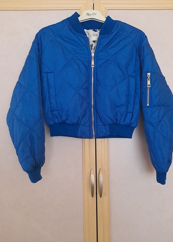 Mavi Kadın Mini Streetwear Mont - Görsel 4