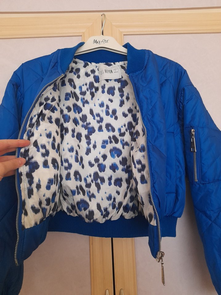 Mavi Kadın Mini Streetwear Mont - Görsel 3