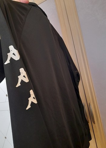 Kappa Siyah Fermuarlı Spor Ceket - Görsel 4