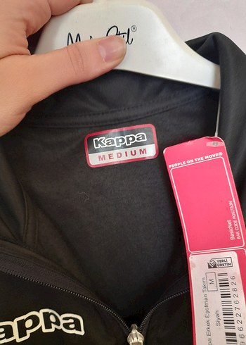 Kappa Siyah Fermuarlı Spor Ceket - Görsel 3