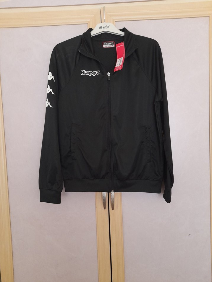 Kappa Siyah Fermuarlı Spor Ceket - Görsel 2