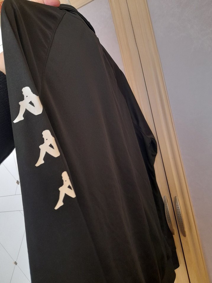 Kappa Siyah Fermuarlı Spor Ceket - Görsel 4