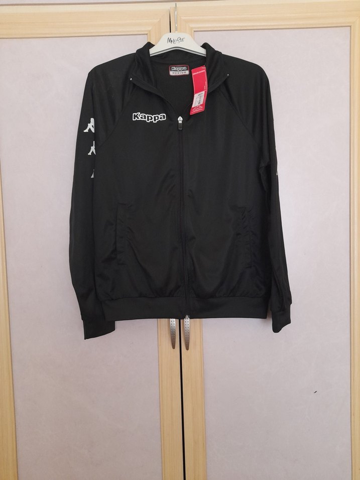 Kappa Siyah Fermuarlı Spor Ceket - Görsel 5