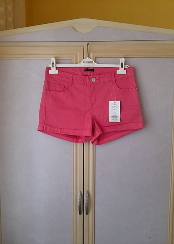Laura Lee Pembe Mini Kadın Şort