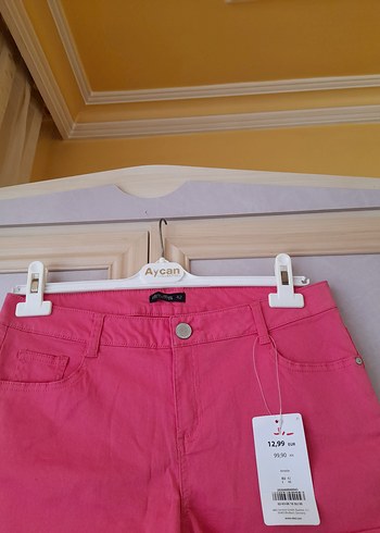 42 Beden pembe Renk Pembe Mini Kadın Şort