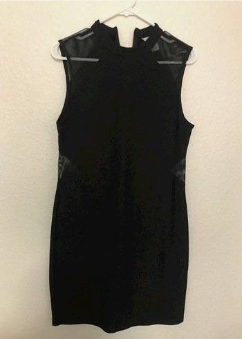 Siyah Midi Gotik Elbise