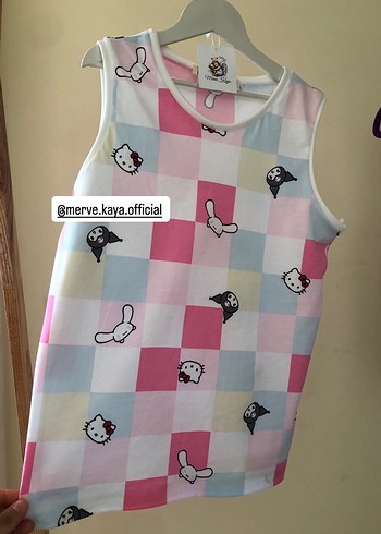 H&M Pembe Desenli Kolsuz Bebek Kız Takımı