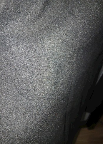 Düğmeli Siyah Uzun kışlık kadın pardesü - Görsel 6