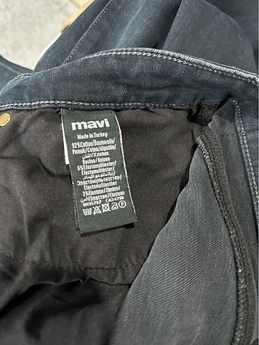 Mavi jean erkek kot
