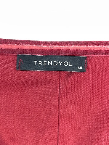 40 Beden bordo Renk Trendyol & Milla Kısa Elbise %70 İndirimli.