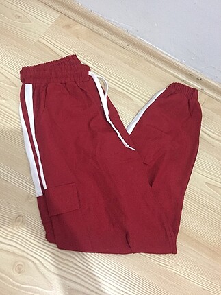 Bordo kargo pantolon
