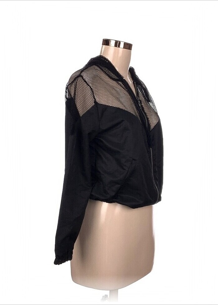 Siyah yağmurluk - Görsel 2