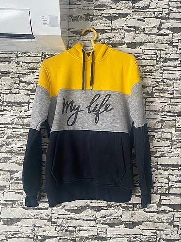 Kapüşonlu sweat - Görsel 3