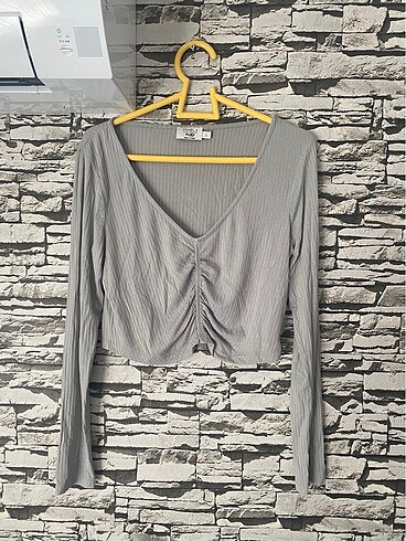 Gri bluz - Görsel 2