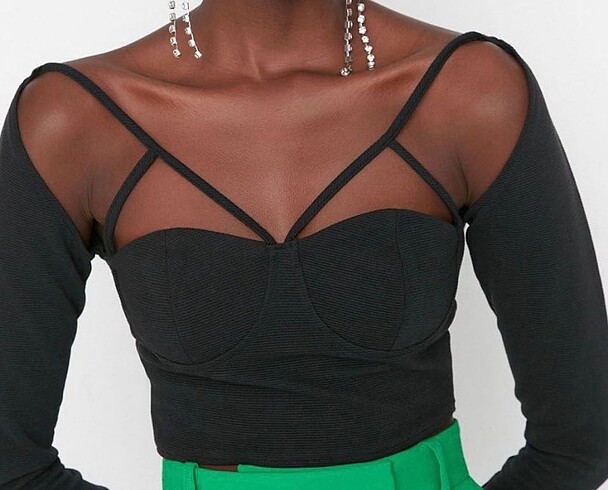 Y2k bluz - Görsel 4