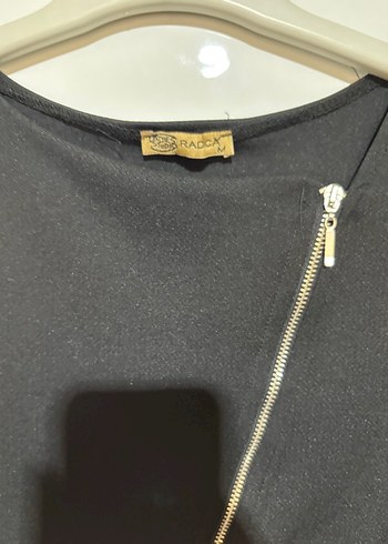 Siyah Uzun Kollu Fermuarlı Tulum - Görsel 2