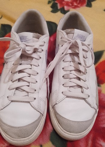 Nike Beyaz Pastel Platform Spor Ayakkabı