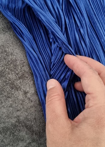 2K Lacivert Pilili n Kadın Pantolon