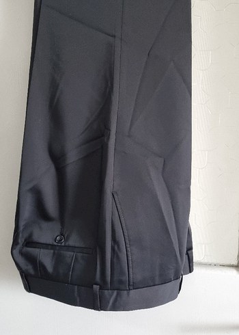 Düğmeli Siyah Erkek Takım Ceketi - Görsel 12