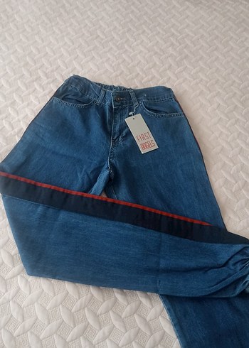 Kadın Mavi Normal Boy Denim Jean - Görsel 2