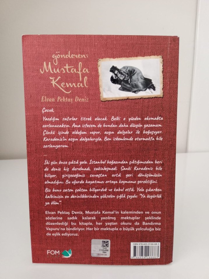 Gönderen: Mustafa Kemal - Elvan Pektaş Deniz - Görsel 2