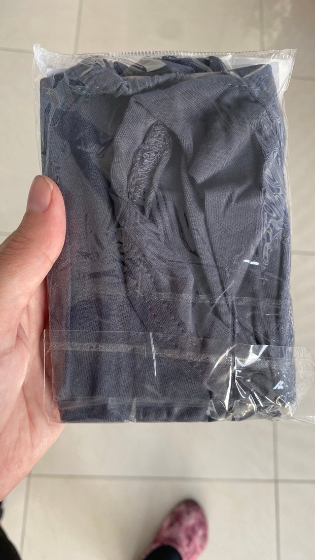 Çapraz gri bone - Görsel 2