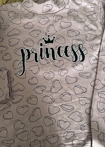 Kız Çocuk Gri Pamuklu Uzun Kollu Tişört - Görsel 6