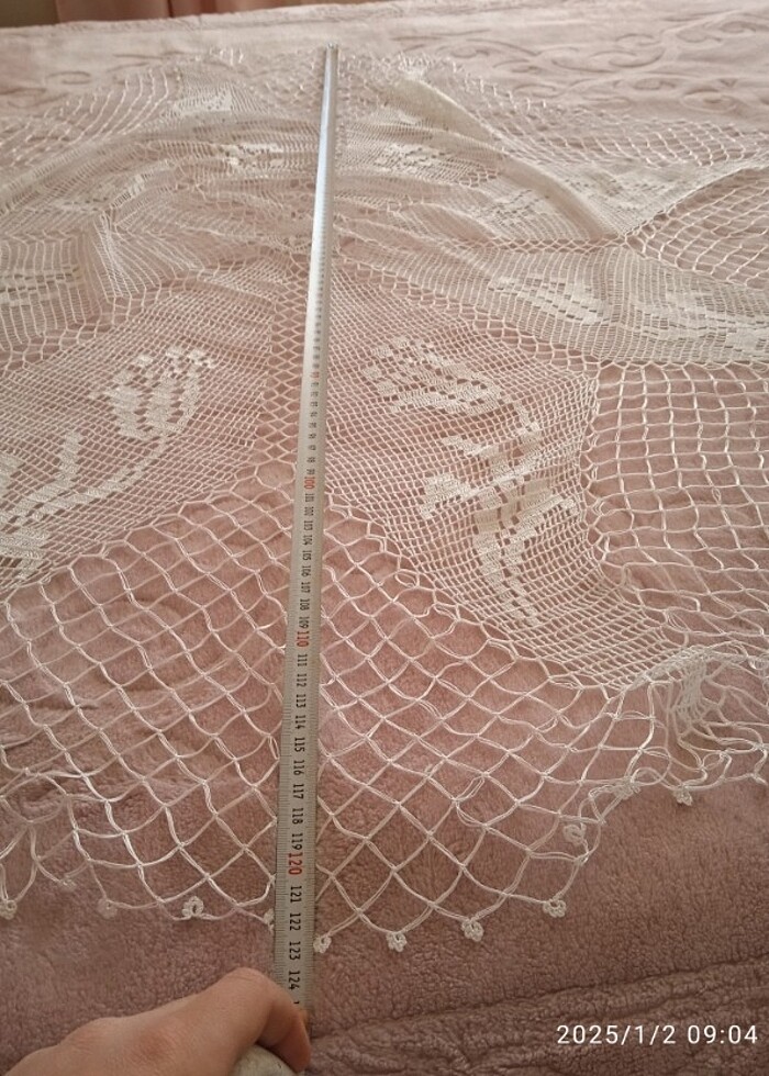 Çeyizlik dantel fiskos örtüsü - Görsel 2