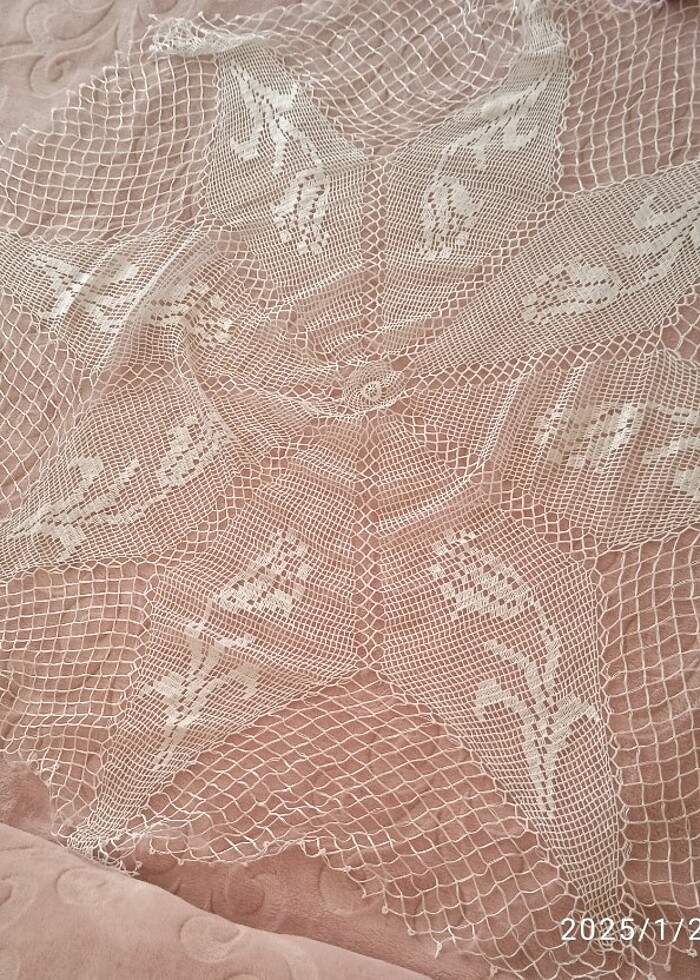 Çeyizlik dantel fiskos örtüsü - Görsel 3