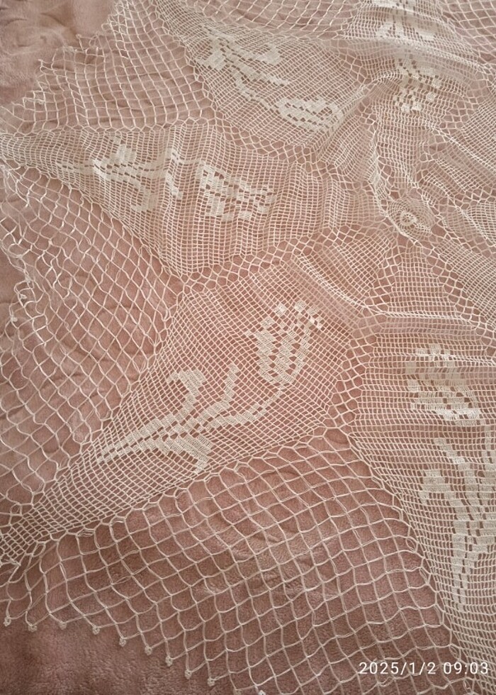 Çeyizlik dantel fiskos örtüsü - Görsel 5