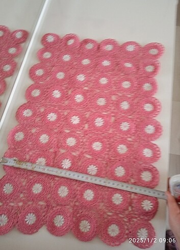 Çeyizlik dantel sehpa örtüsü - Görsel 2