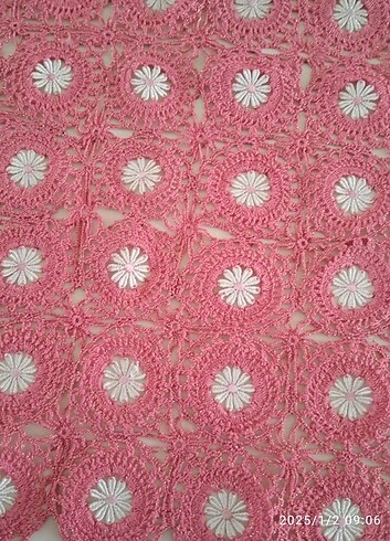 Çeyizlik dantel sehpa örtüsü - Görsel 4