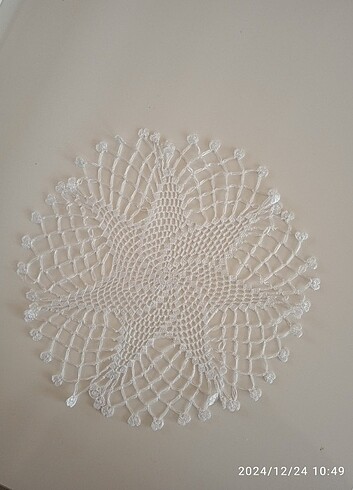 El işi dantel 6 adet - Görsel 2