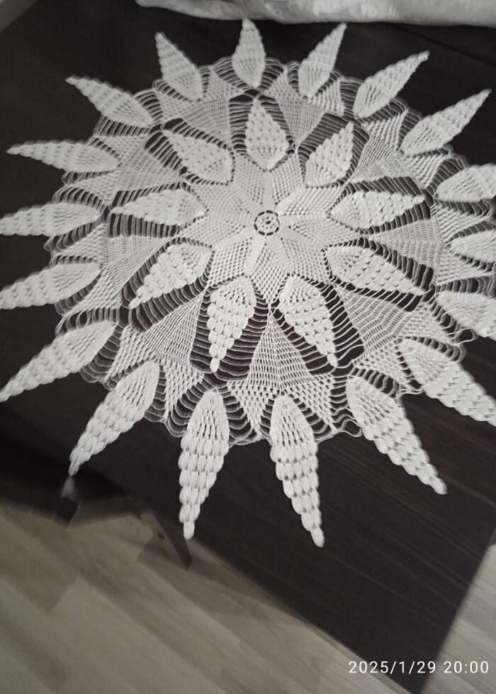 Dantel masa örtüsü - Görsel 3