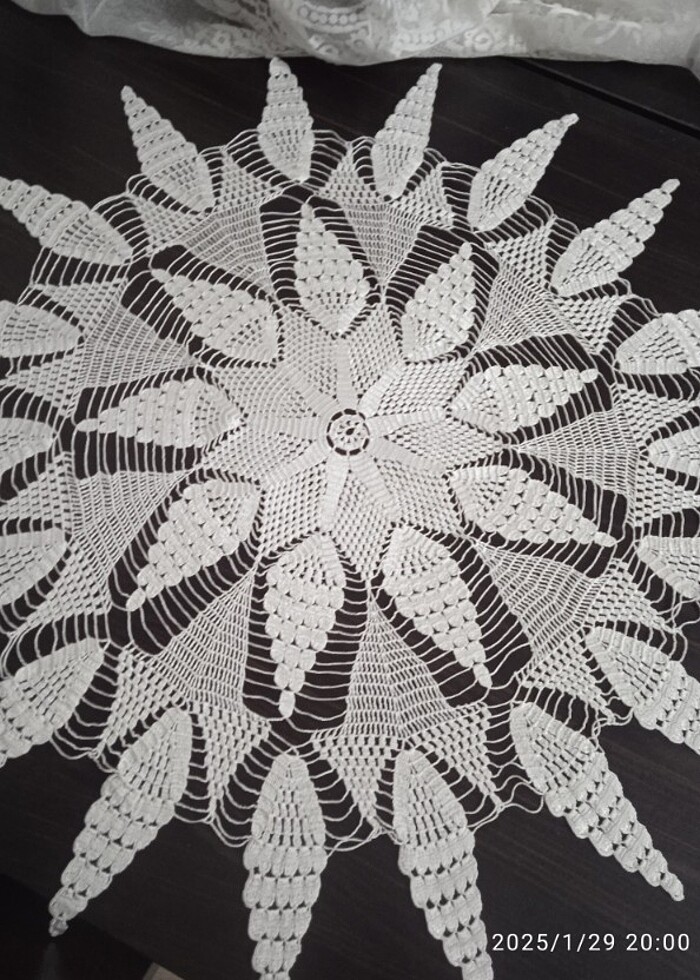 Dantel masa örtüsü - Görsel 4