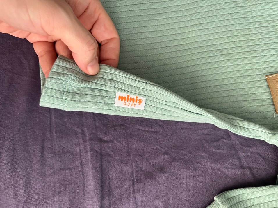 0-3 ay kız- erkek bebek uzun kollu - Görsel 3