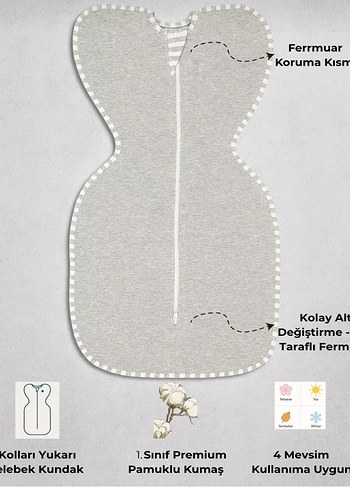Le Touche Bebek Kundak 1.0 Tog - Görsel 2