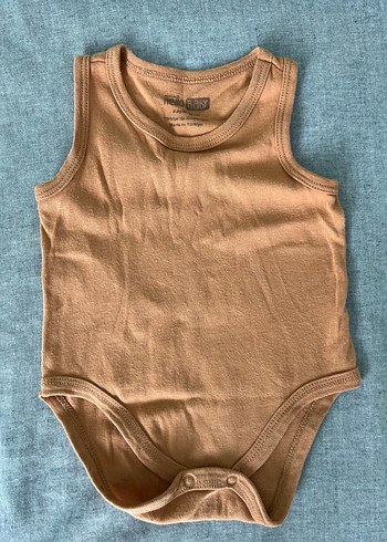 Erkek Bebek Pamuklu Kolsuz Body Seti - Görsel 3