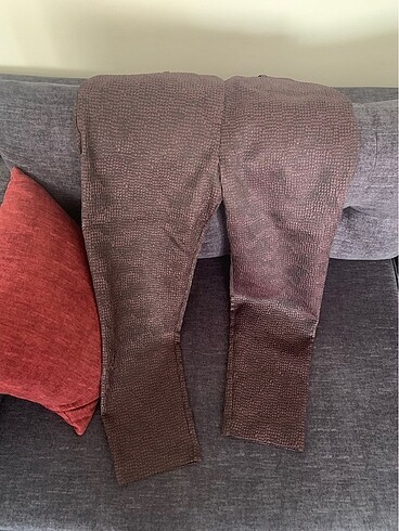 Yargıcı Deri karışımlı pantolon - Görsel 2