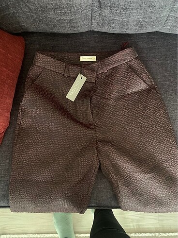 Yargıcı Deri karışımlı pantolon - Görsel 3