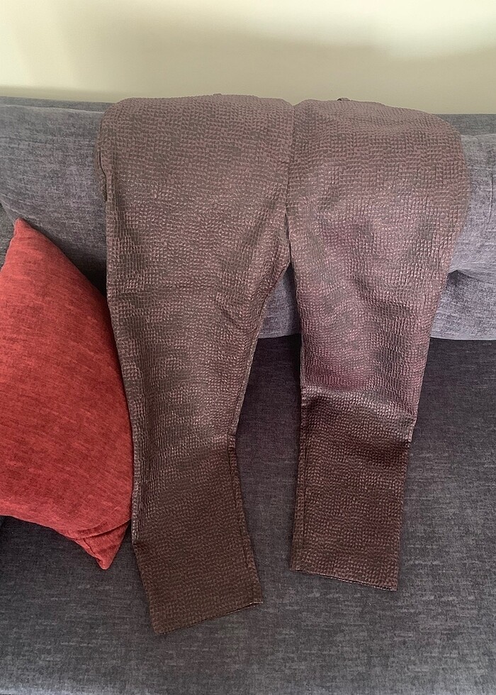 Yargıcı Deri karışımlı pantolon - Görsel 2